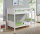 Bunk Bed Kids Wooden Single Bed Frame 3ft Bunkbeds Childrens Sleeper Mattress