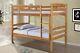 Bunk Bed Wooden Solid Wood Bedstead Twins Tripoli For Teens Adults Antique Pine