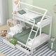 Bunk Beds 3ft Single 4ft6 Double Bed Kids High Sleeper Pine Wooden Bed Frame Qf