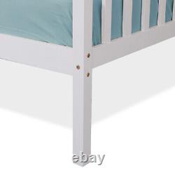 Bunk Beds For Kids Double Bunk Bed 3ft Single Pine Wood Bed Frame With Mattress