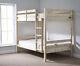 Everest 4ft 6 Double Heavy Duty Solid Pine Bunk Bed (eb9)