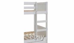 Habitat Detachable Bunk Bed with Trundle White