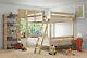 Nepal 4ft 6 Double Heavy Duty Solid Pine Bunk Bed (eb83)