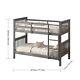 Rac3 Wooden Bed Bunk Dual-level Design, Comfortable Sleeping For 2 Or 3 People