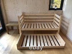 Strictly Beds & Bunks wooden day bed with trundle suit young adult or child