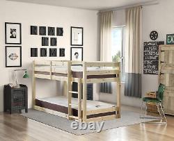 Strictly Beds and Bunks Stockton Low Classic Bunk Bed, 2ft 6 Single (EB69)