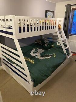 Triple bunk beds with storage