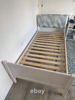 Deux lits en bois à lattes simples / Lit superposé détachable, cadre uniquement